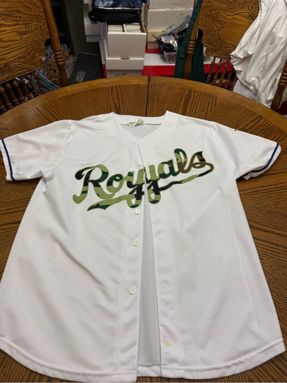 KC Royals Military Stadium Giveaway Jersey